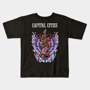 CAPITAL CITIES BAND Kids T-Shirt